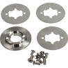 flywheel Schmitt weight set stainless steel for MVT inner rotor schmitt minarelli am6, puch maxi