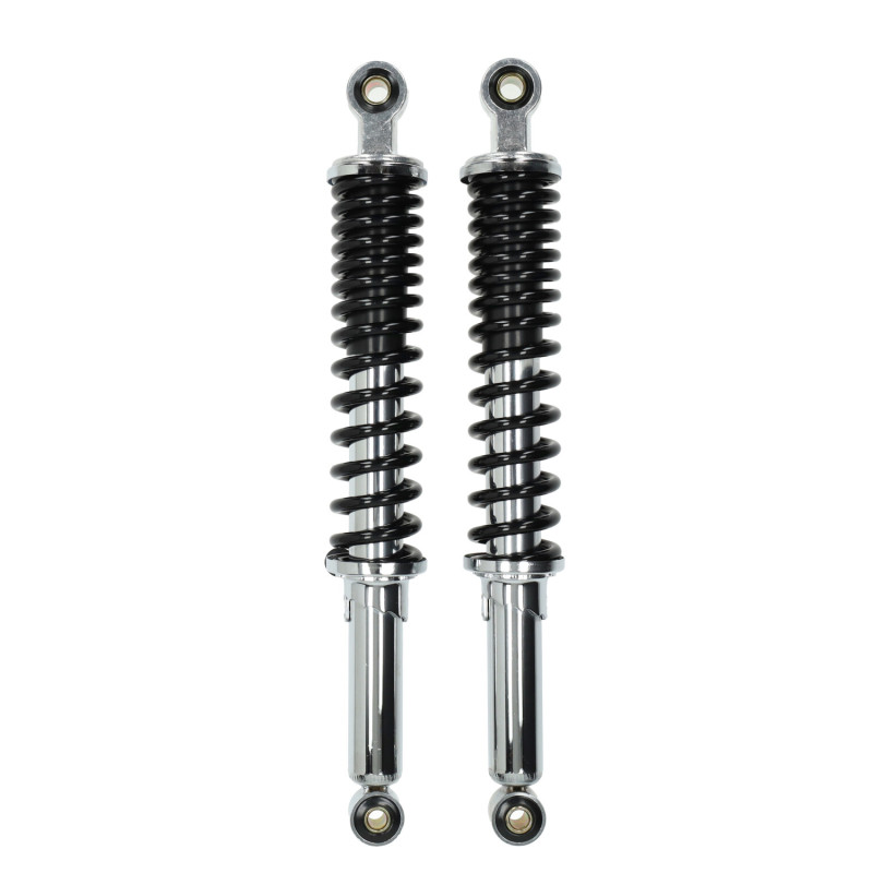 shock absorber set DMP 395mm black/chrome mb, mt