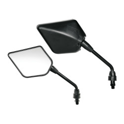 mirror set Lampa universal finch m10x1.25 black motorcycle 90345
