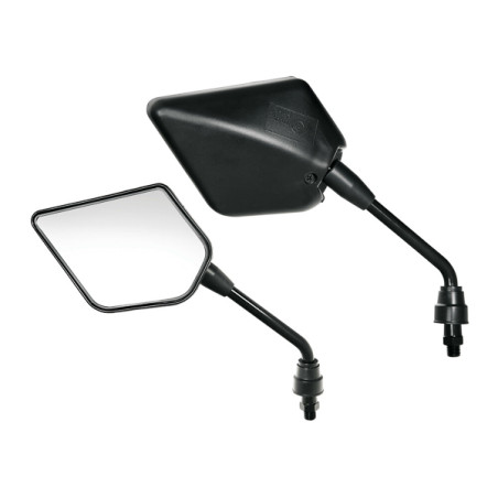 spiegelset lampa universeel vink m10x1.25 zwart motorfiets 90345