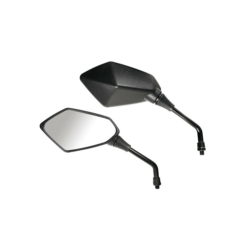 mirror set Lampa universal kaba m10x1.25 black motorcycle 90346