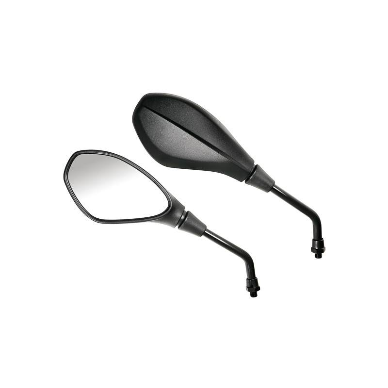 mirror set Lampa universal dike m10x1.25 black motorcycle 90347