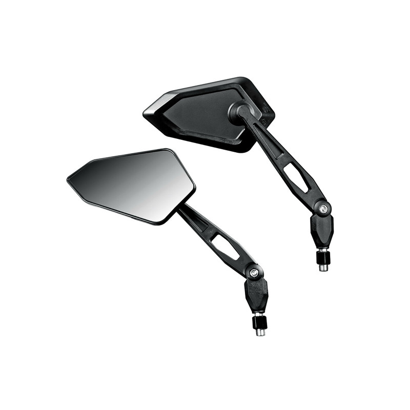 spiegelset lampa e-keur universeel jax m10x1.25 zwart motorfiets 90488