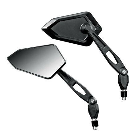 spiegelset lampa e-keur universeel jax m10x1.25 zwart motorfiets 90488