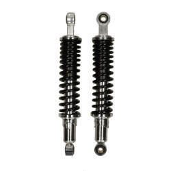 shock absorber set DMP 310mm black/chrome mb, mt