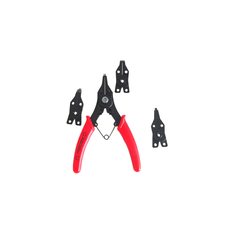 tool lock spring pincers + 4 heads