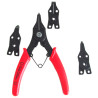 tool lock spring pincers + 4 heads