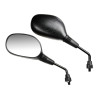 mirror set Lampa universal e-approval TRAX m10x1.25 black motorcycle 90432