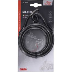 cable Lampa lock universal 160cm 6mm anthracite 90611