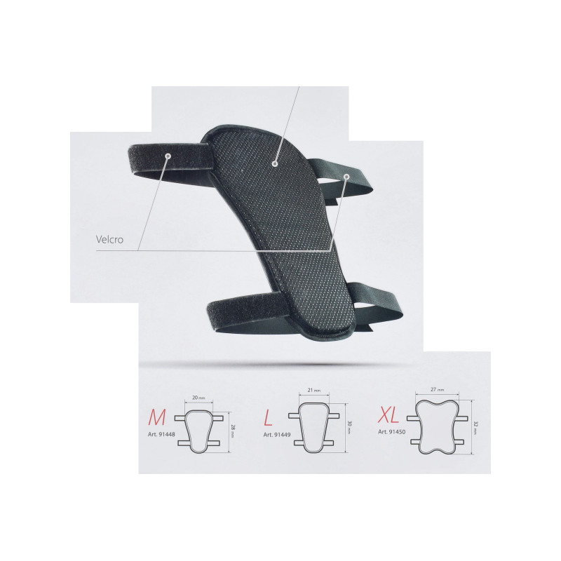 gel cushion Lampa buddyseat universal (saddle) 30x21 cm black moped, scooter, motorcycle 91449