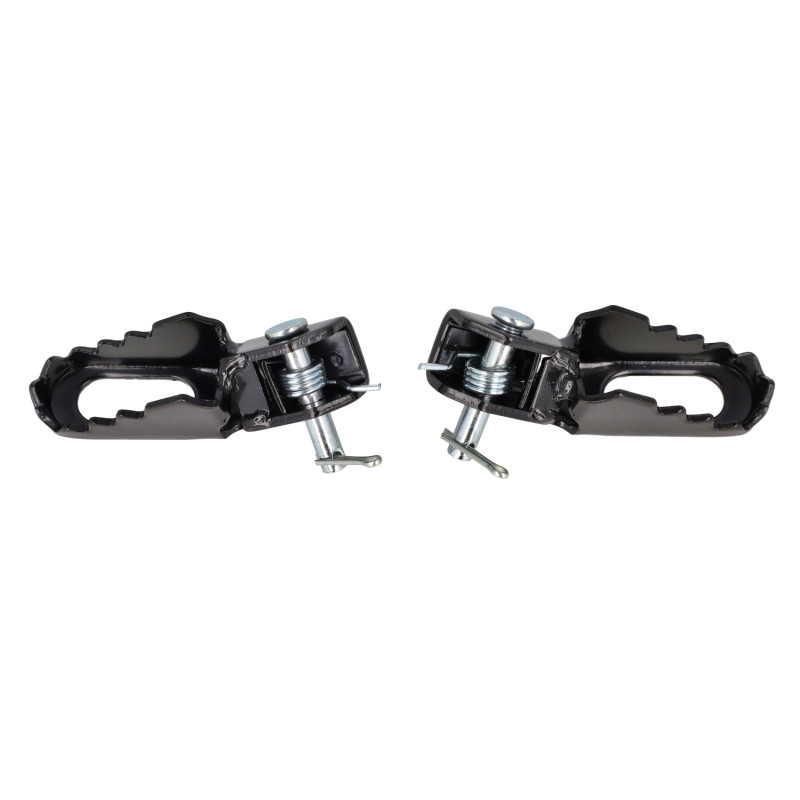 footpeg set A-quality black dt-mx, honda, mt, yamaha