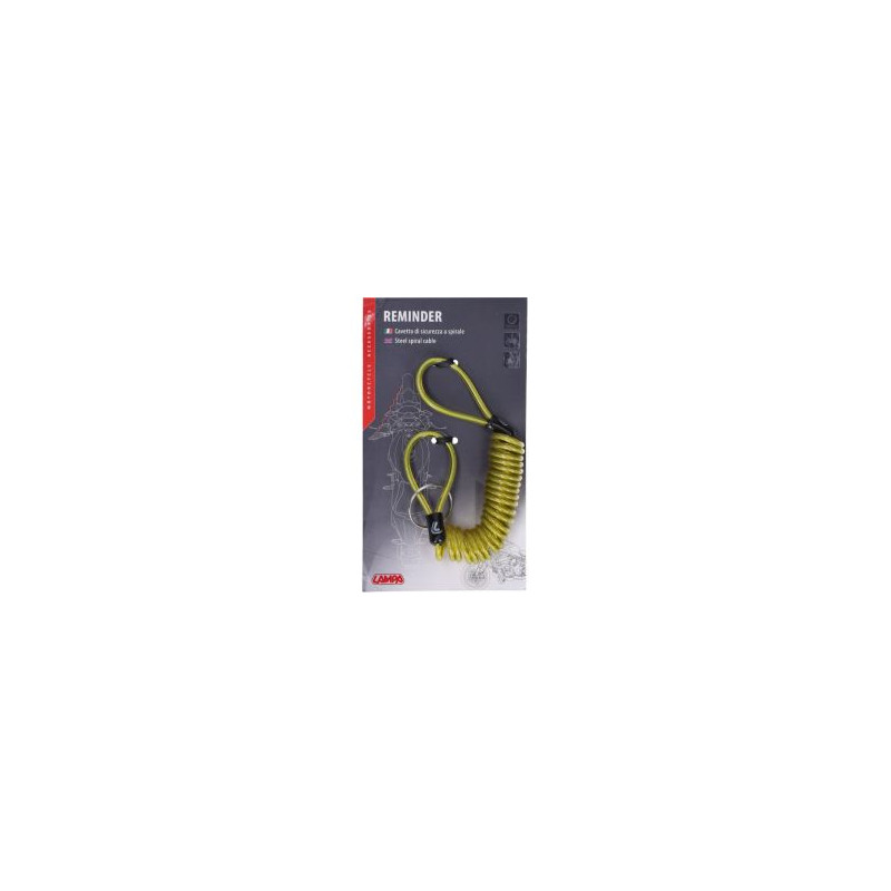 cord Lampa brake disc memory cable 150cm yellow 90674