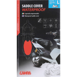beschermhoes lampa buddyseat waterdicht 74x100cm L zwart 91254