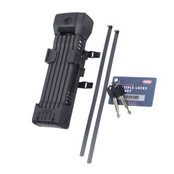 vouwslot abus art 2-sterren bordo 90cm fatbike 6200k/90 bk sh