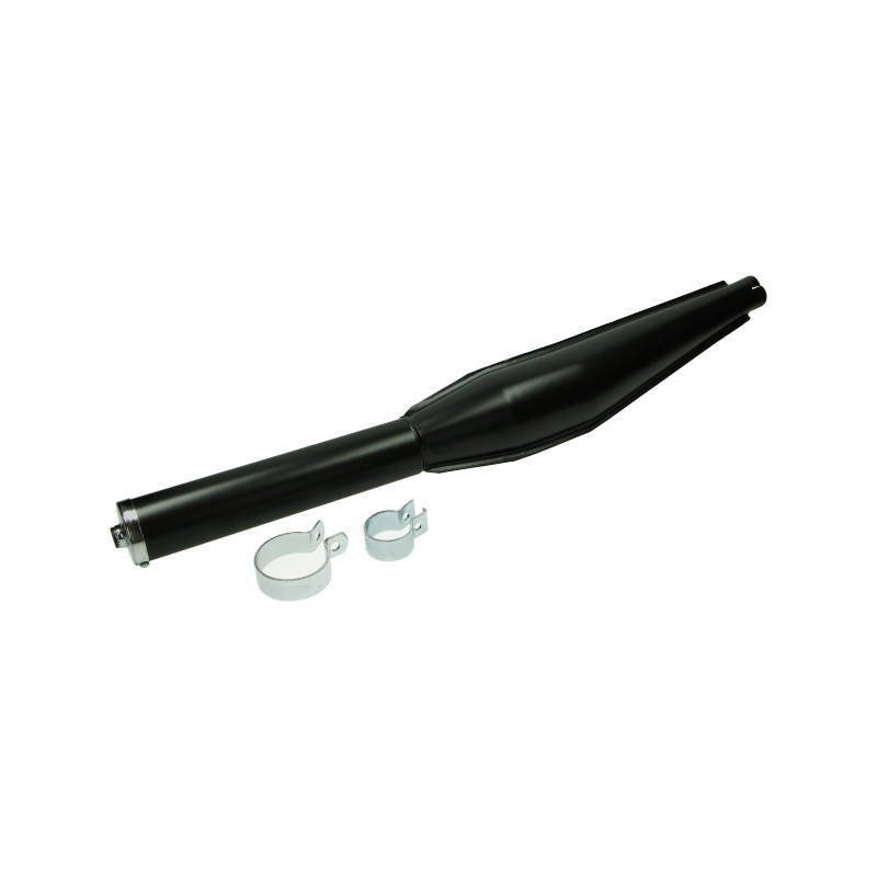 uitlaat jamarcol cross 32mm zwart kreidler, zundapp