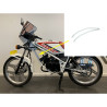 frame strap set front cylinder honda white mb5