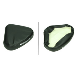 saddle cover Xtreme + foam honda black camino