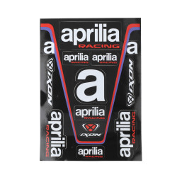 stickerset Aprilia origineel universeel Racing GP1 21x30cm 8l0171mnnmlc
