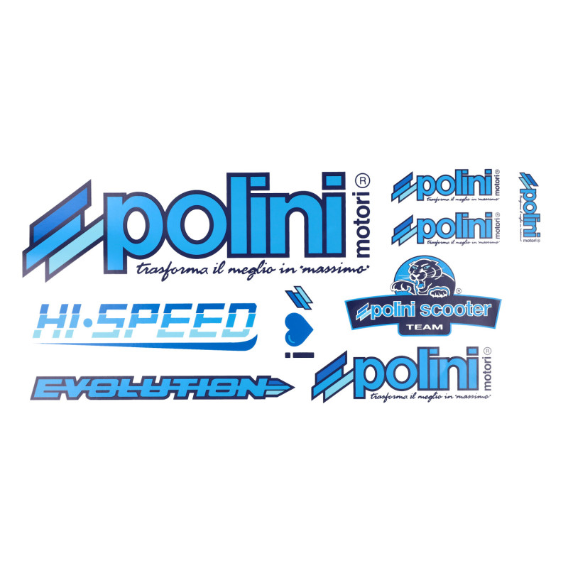 stickerset polini 30x17cm 9-delig 225.020