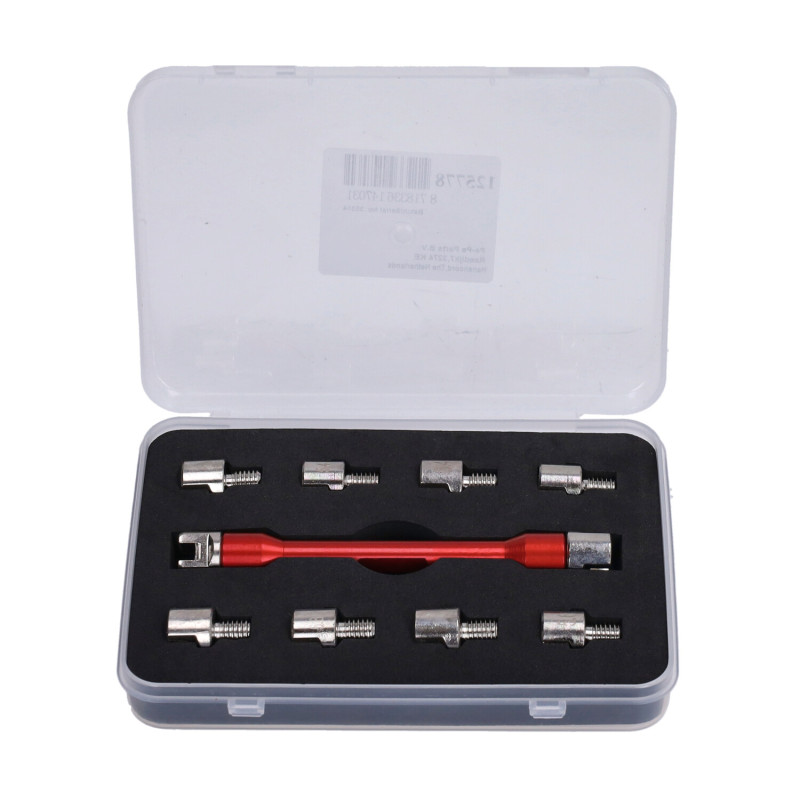 tool Eldi set adjust spokes 11-parts moped, motorcycle