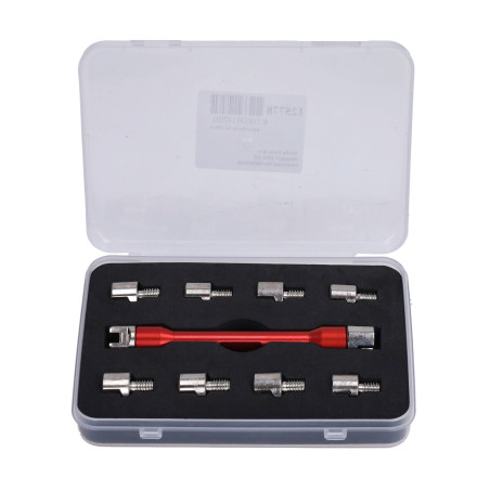 tool Eldi set adjust spokes 11-parts moped, motorcycle
