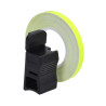 sticker universeel cif wielbies reflecterend + montage-adapter 5mm geel fluor