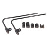 windshield Regia fixation kit (for 124195/124196) black La Souris E-ID S6, Segway E110