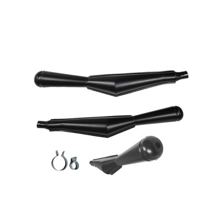 exhaust Jamarcol oldtimer (made in EU) megafoon uni. 28mm black