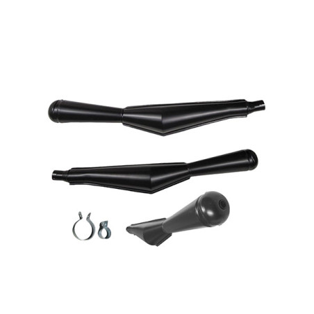 exhaust Jamarcol oldtimer (made in EU) megaphone uni. 32mm black