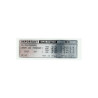 sticker frame informatie wit/zwart mb5