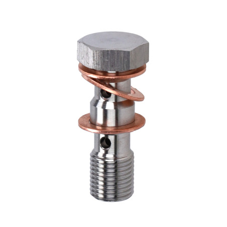 banjoboutset dubbel remhendel/remklauw m10x1 lang 38mm