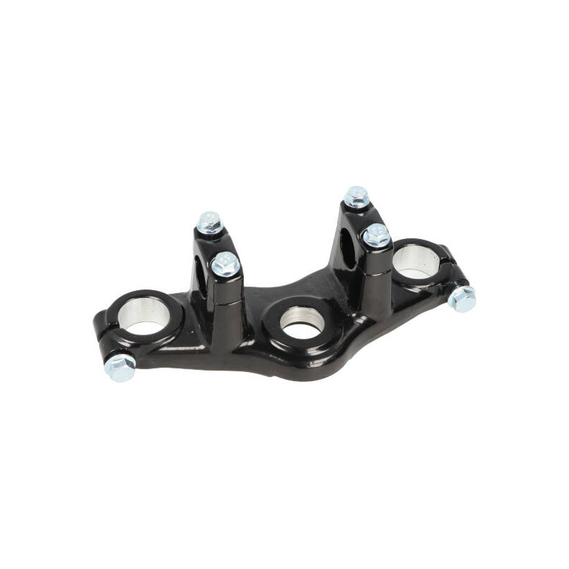 bovenplaat voorvork stuurplaat Honda zwart mt, mt5, mt8