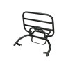rear carrier DMP foldable black gloss china lx/napoli, gts toscana, vespelini, vx50