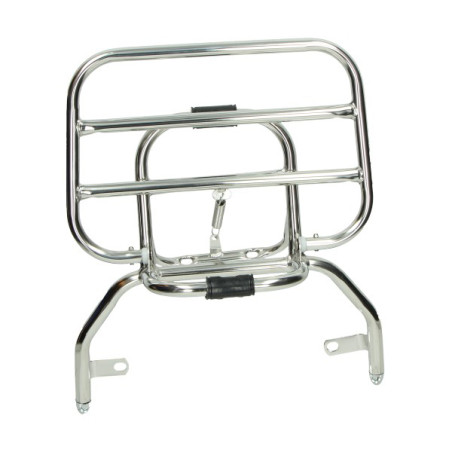 rear carrier DMP foldable chrome china lx/napoli, gts toscana, vespelini, vx50