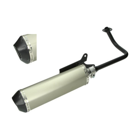 exhaust Jamarcol oval (made in EU) (model akrapovic) alu/black agm VX50, BTC Riva, china lx/napoli, gts toscana, La Souris Souri