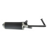 exhaust Jamarcol oval (model akrapovic) black/black BTC Felice, BTC Riva, china lx/napoli, gts toscana, sco gy6, vx50