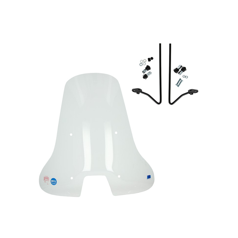 windshield Regia with mounting set (made in EU) made in EU la souris fly /agm clear icon