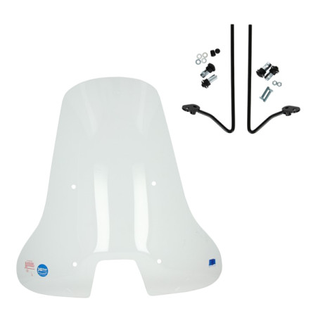 windscherm Regia met bevestigingsset (made in EU) hoog La Souris fly / Agm icon / Roma Summer helder icon