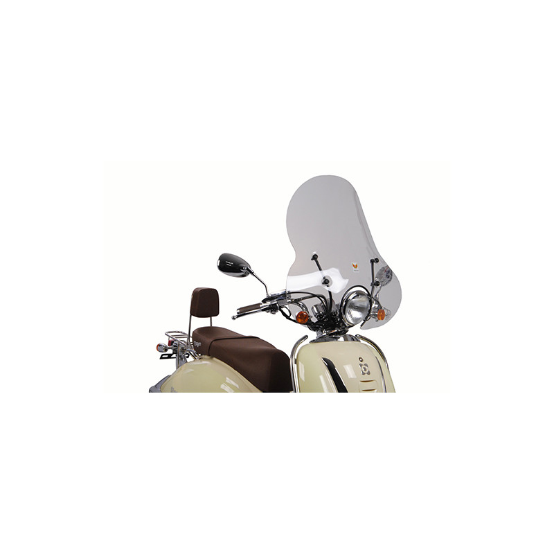 windshield Isotta with mounting set high agm/btc clear agm Retro, grande retro op op