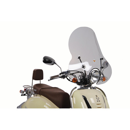 windscherm isotta met bevestigingsset hoog agm/btc helder agm Retro, grande retro op op