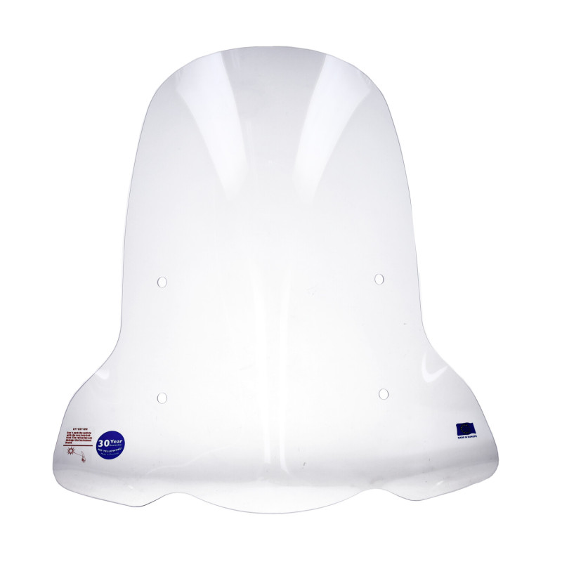 windshield Regia with mounting set high made in EU clear E2, GTS Enzo