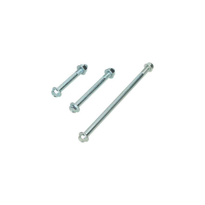 bolt set engine block suspension 3-parts honda, mb