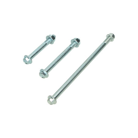 bolt set engine block suspension 3-parts honda, mb