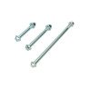 bolt set engine block suspension 3-parts honda, mb