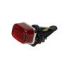 tail light DMP trial universal black moped, motorcycle