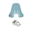 windshield DMP with mounting set high square headlight smoke agm VX50s, BTC Riva Sport, china vespa S, vespelini