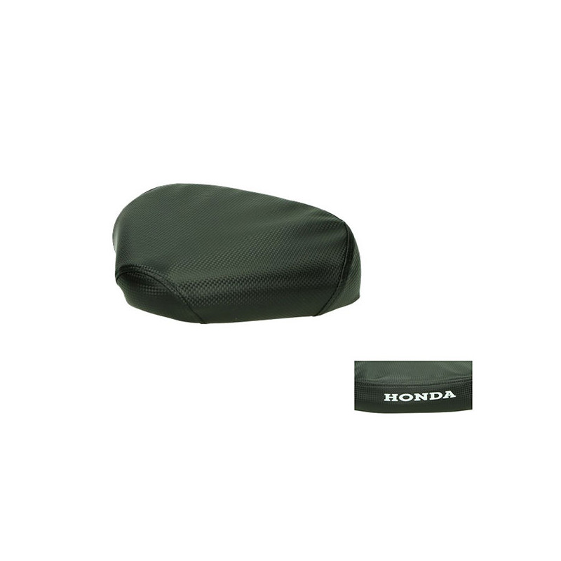 saddle cover Xtreme + foam honda black/carbon camino