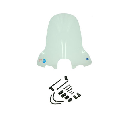 windshield Regia with mounting set (made in EU) high E-Legance/Classic-E/supreme clear AGM Supreme, BTC insetto, nipponia elegan
