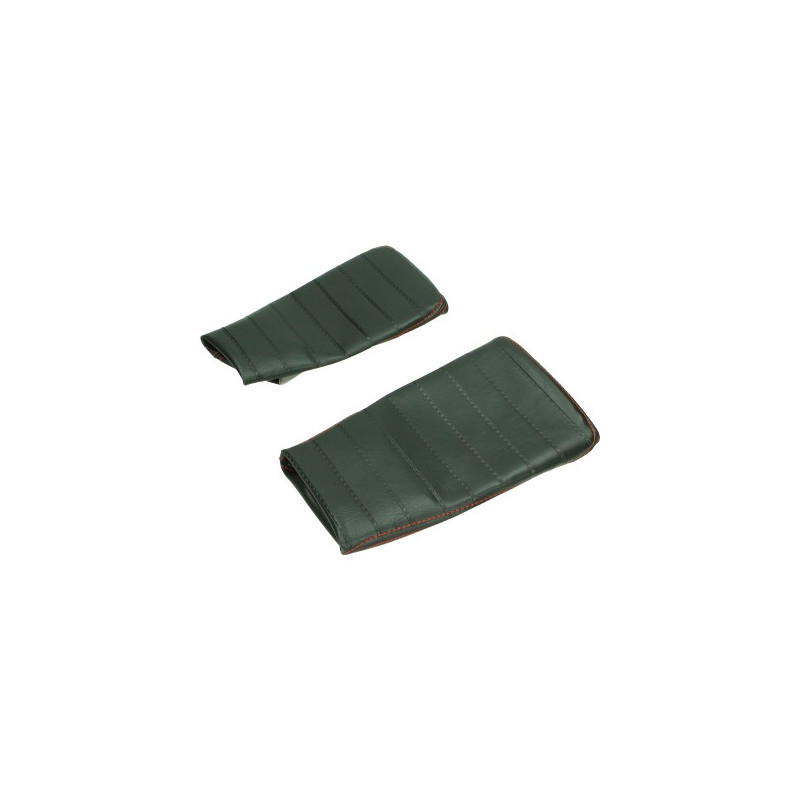 seat cover Xtreme luxe (made in EU) front+rear black/red agm Goccia GEV1000 op op