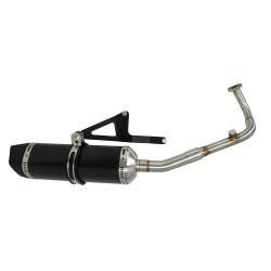 exhaust Bullet euro-2/4/5 sport euro4/5 Bullet Racing black BTC Riva, sco china 4t, agm VX50, BTC Felice, gts toscana, sco gy6